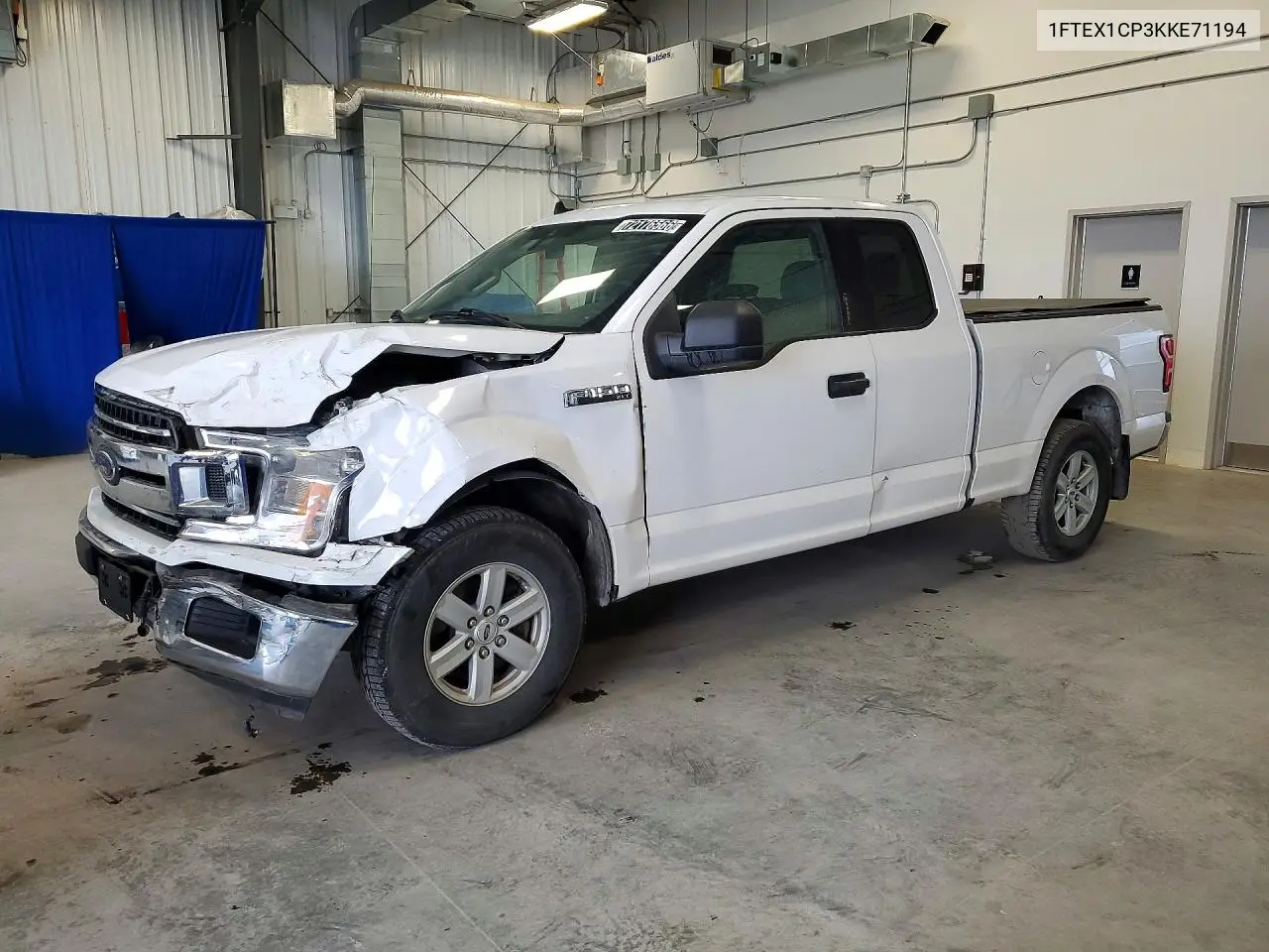 FORD F-150 2019, VIN 1FTEX1CP3KKE71194