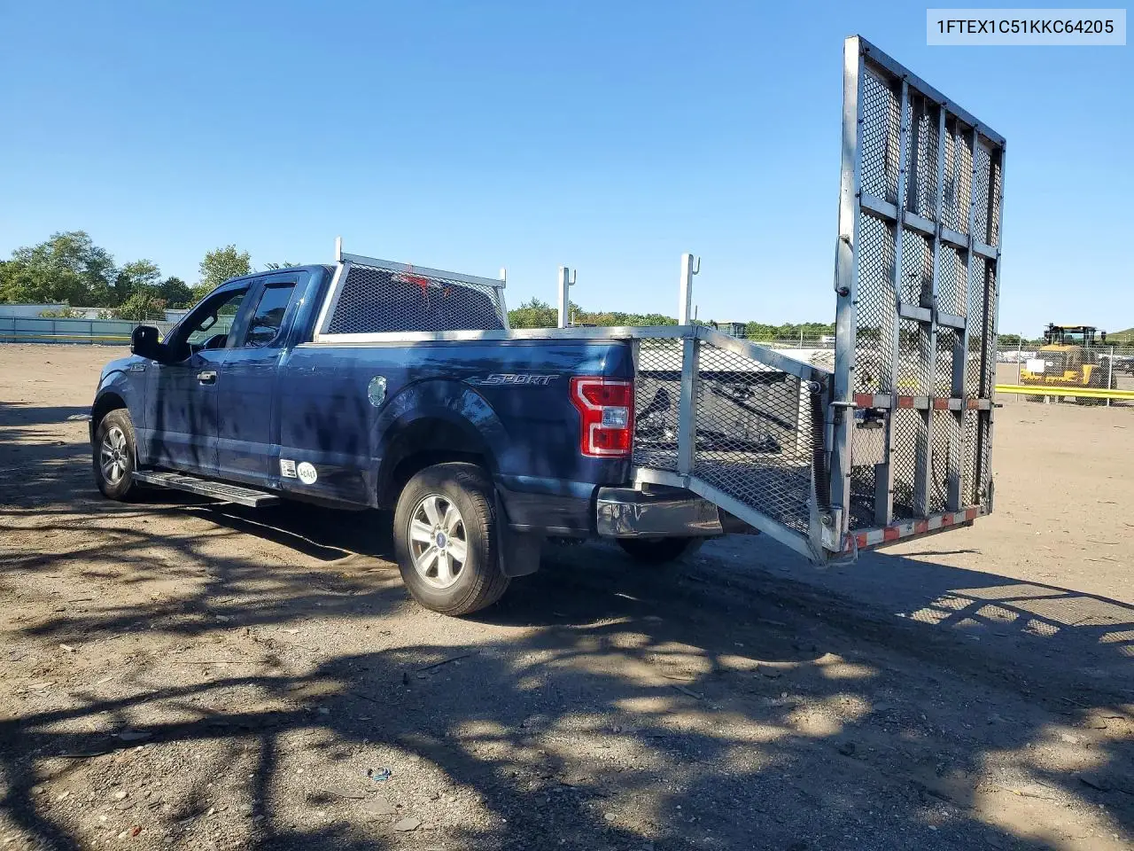 2019 FORD F-150 VIN 1FTEX1C51KKC64205 — фото 2