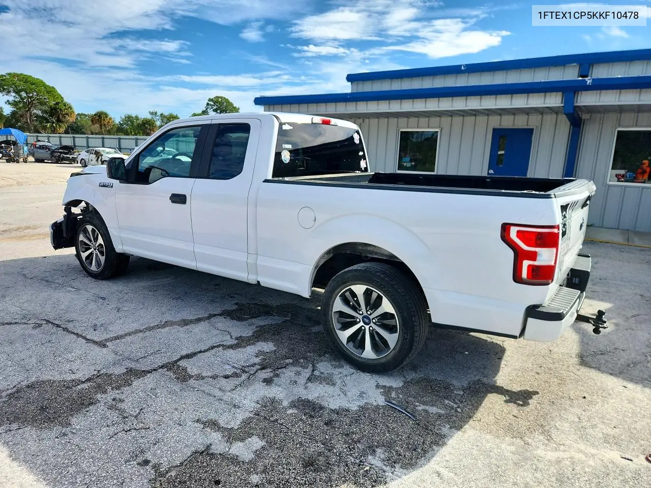 2019 FORD F-150 VIN 1FTEX1CP5KKF10478 — фото 2