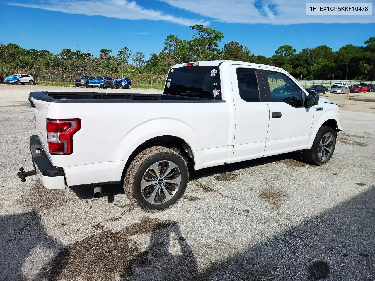 2019 FORD F-150 VIN 1FTEX1CP5KKF10478 — фото 3
