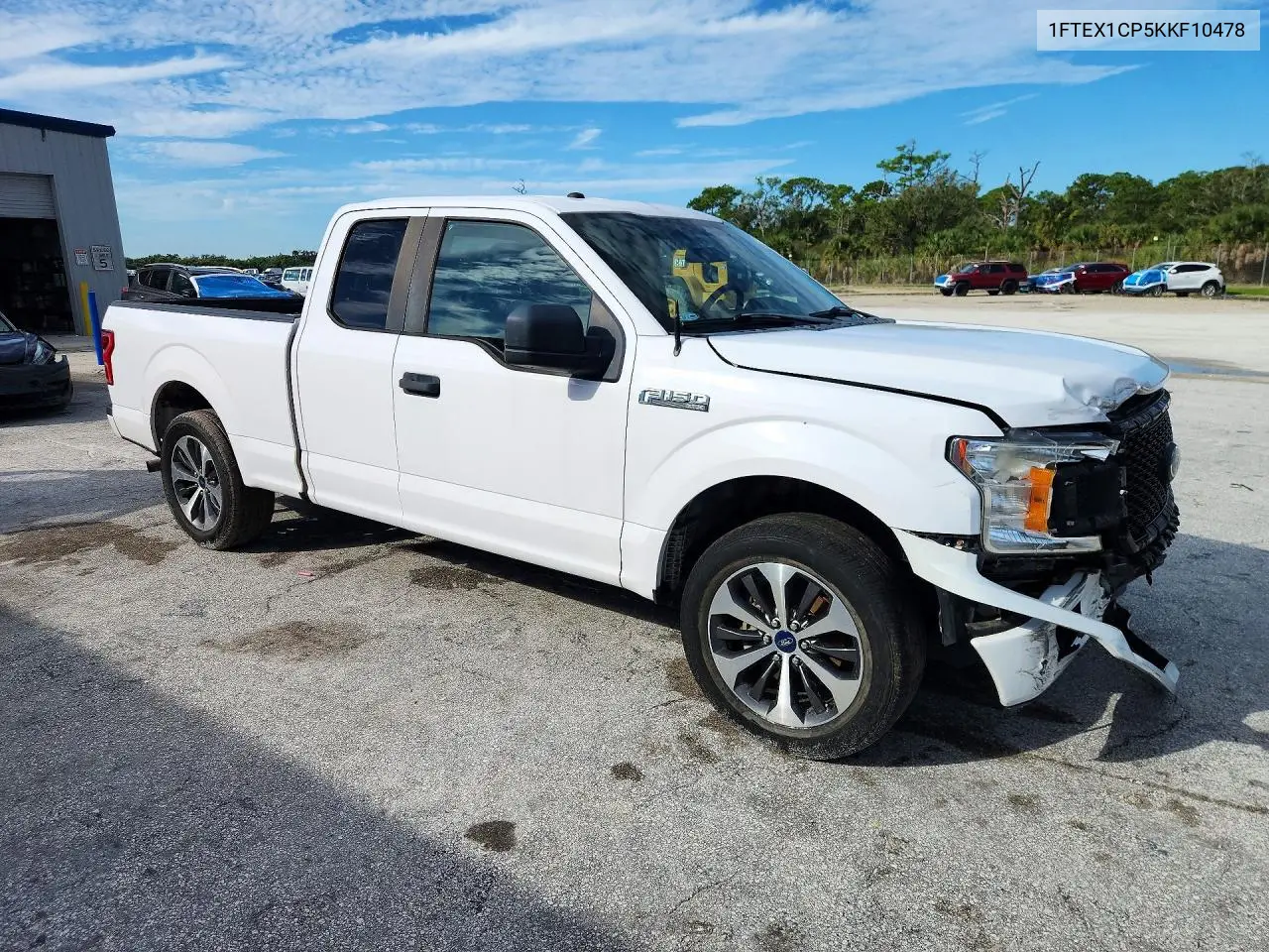 2019 FORD F-150 VIN 1FTEX1CP5KKF10478 — фото 4