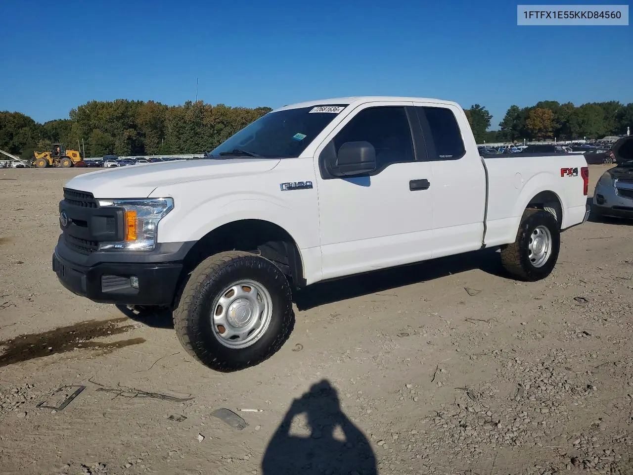 FORD F-150 2019, VIN 1FTFX1E55KKD84560