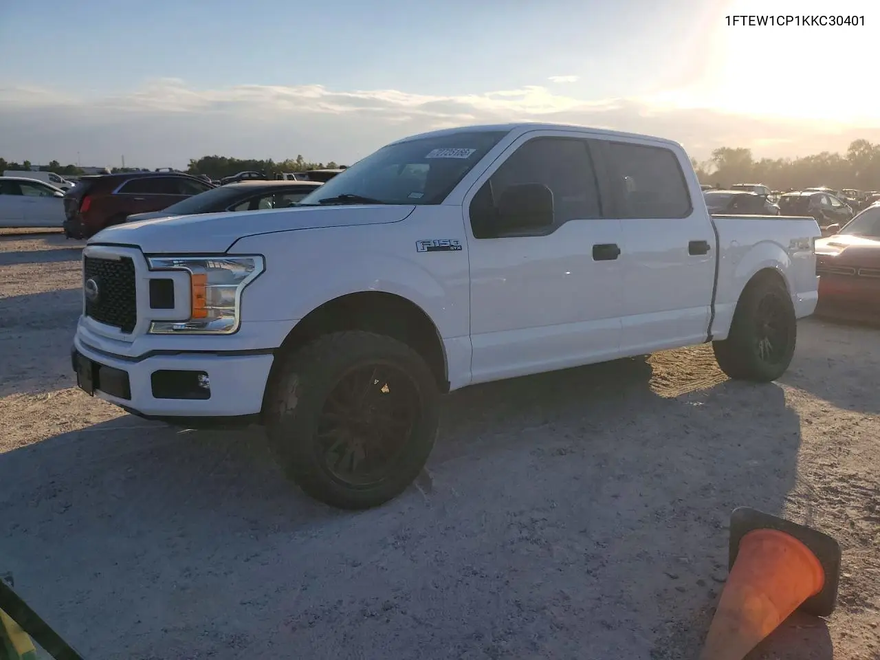 FORD F-150 2019, VIN 1FTEW1CP1KKC30401