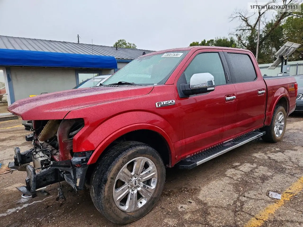 FORD F-150 2019, VIN 1FTEW1E42KKD71111