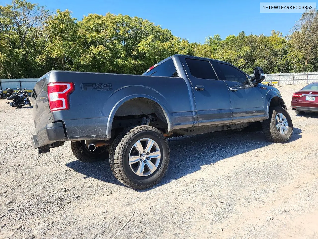 FORD F-150 2019, VIN 1FTFW1E49KFC03852