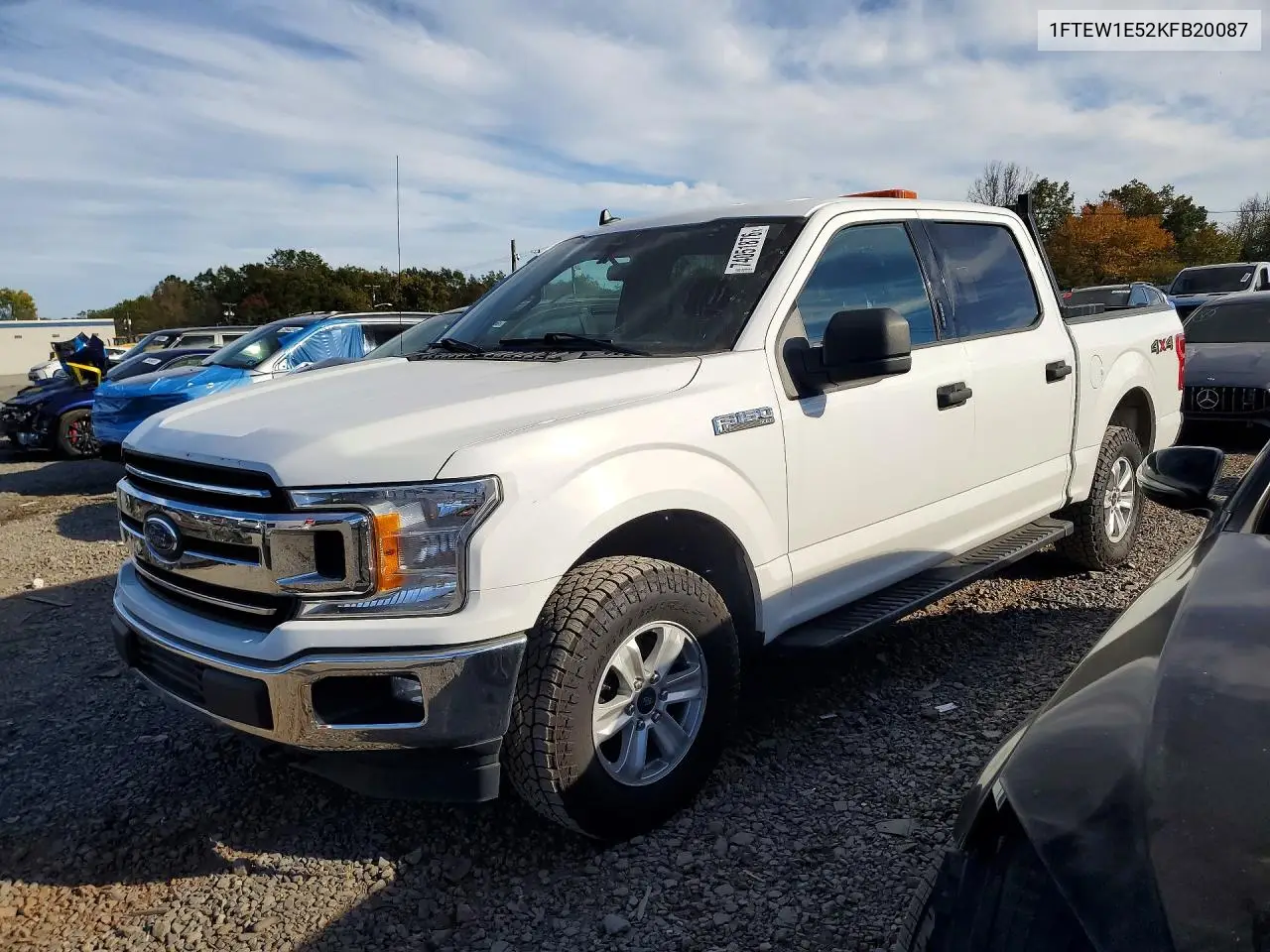 FORD F-150 2019, VIN 1FTEW1E52KFB20087
