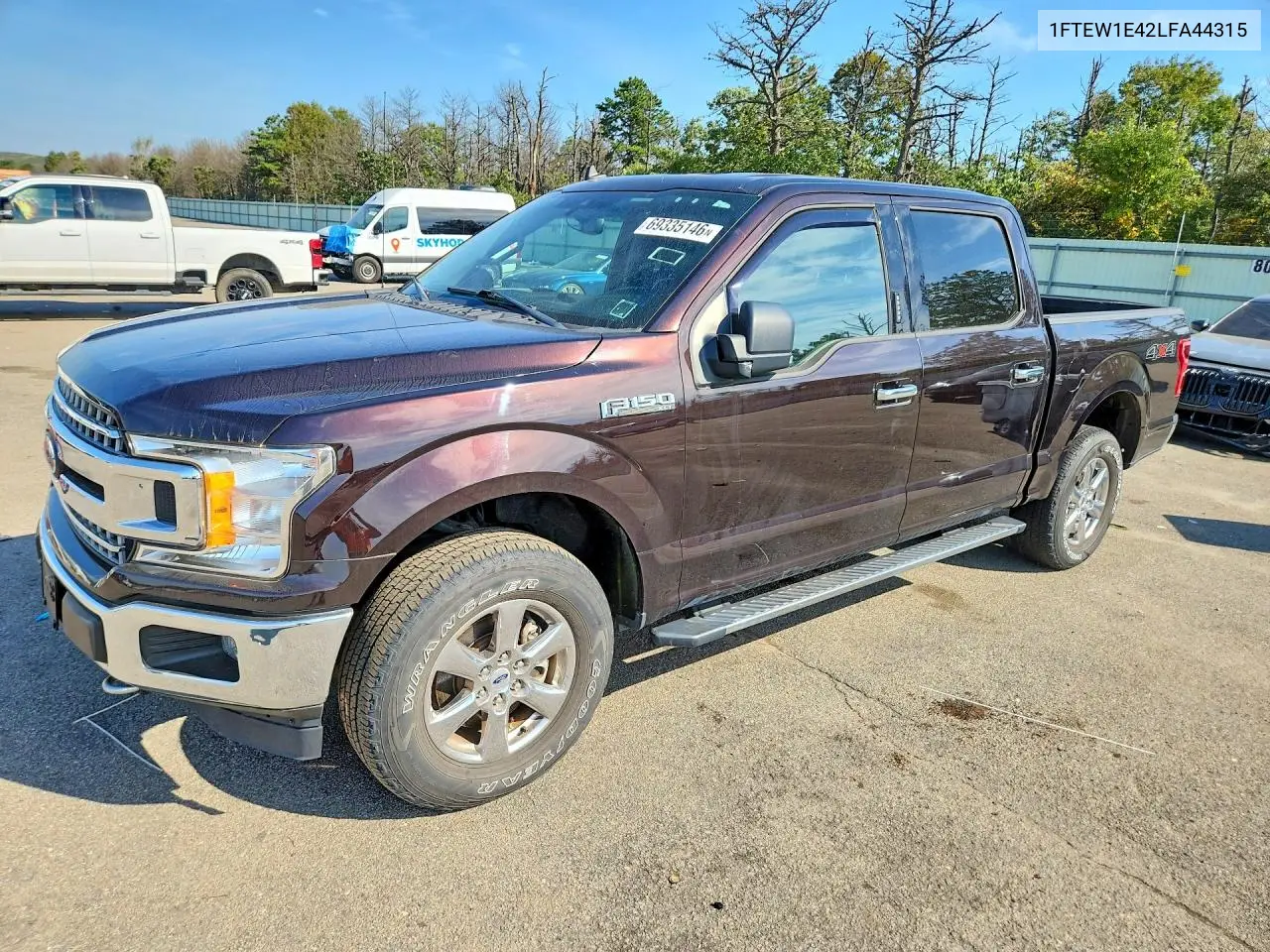 FORD F-150 2020, VIN 1FTEW1E42LFA44315