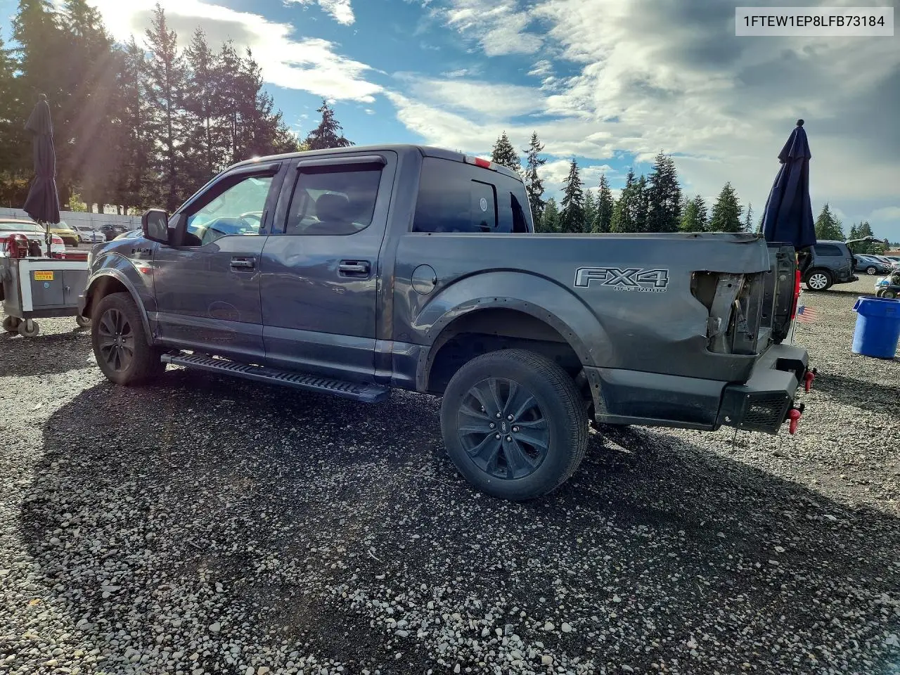 2020 FORD F-150 VIN 1FTEW1EP8LFB73184 — фото 2