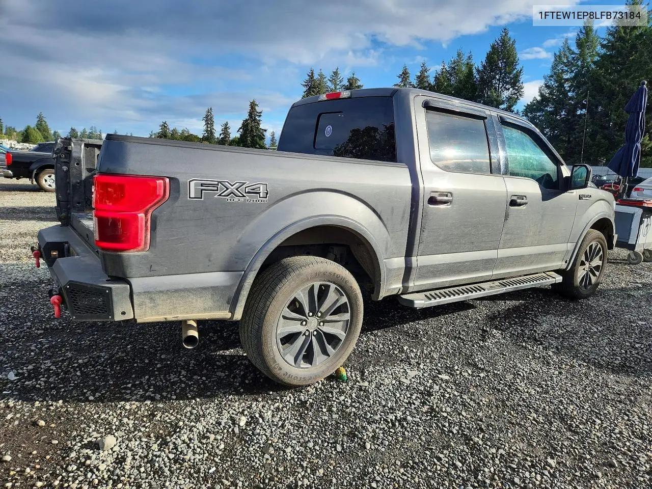 2020 FORD F-150 VIN 1FTEW1EP8LFB73184 — фото 3
