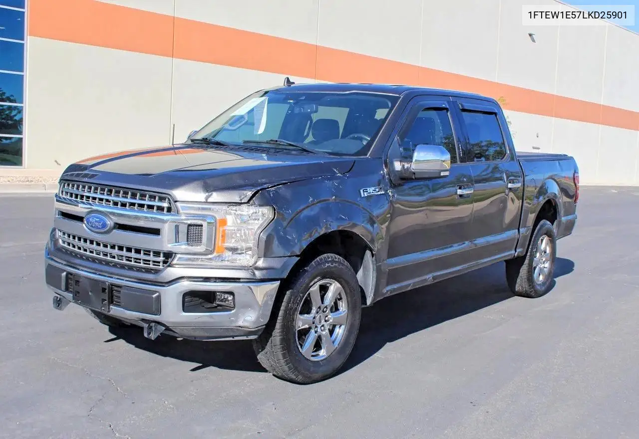 2020 FORD F-150 VIN 1FTEW1E57LKD25901 — фото 2