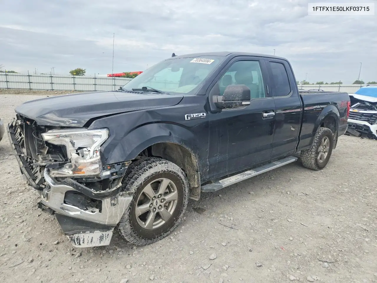 FORD F-150 2020, VIN 1FTFX1E50LKF03715