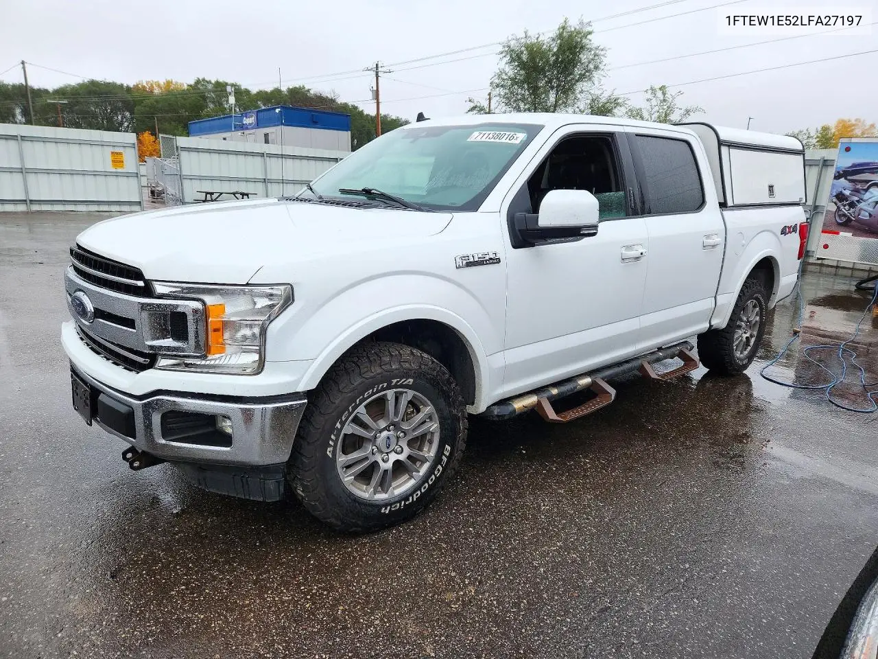 FORD F-150 2020, VIN 1FTEW1E52LFA27197