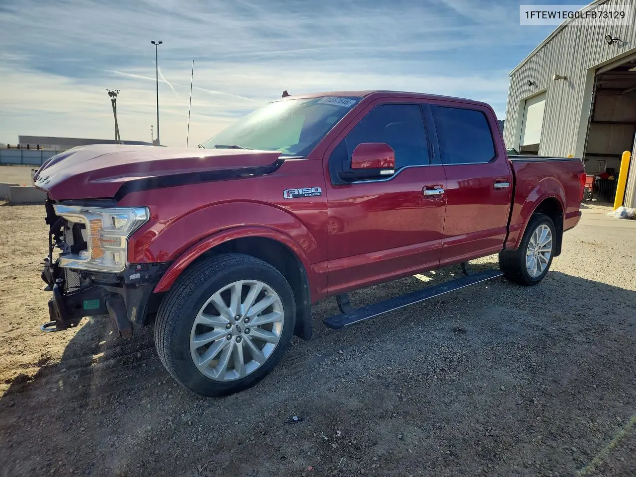 FORD F-150 2020, VIN 1FTEW1EG0LFB73129