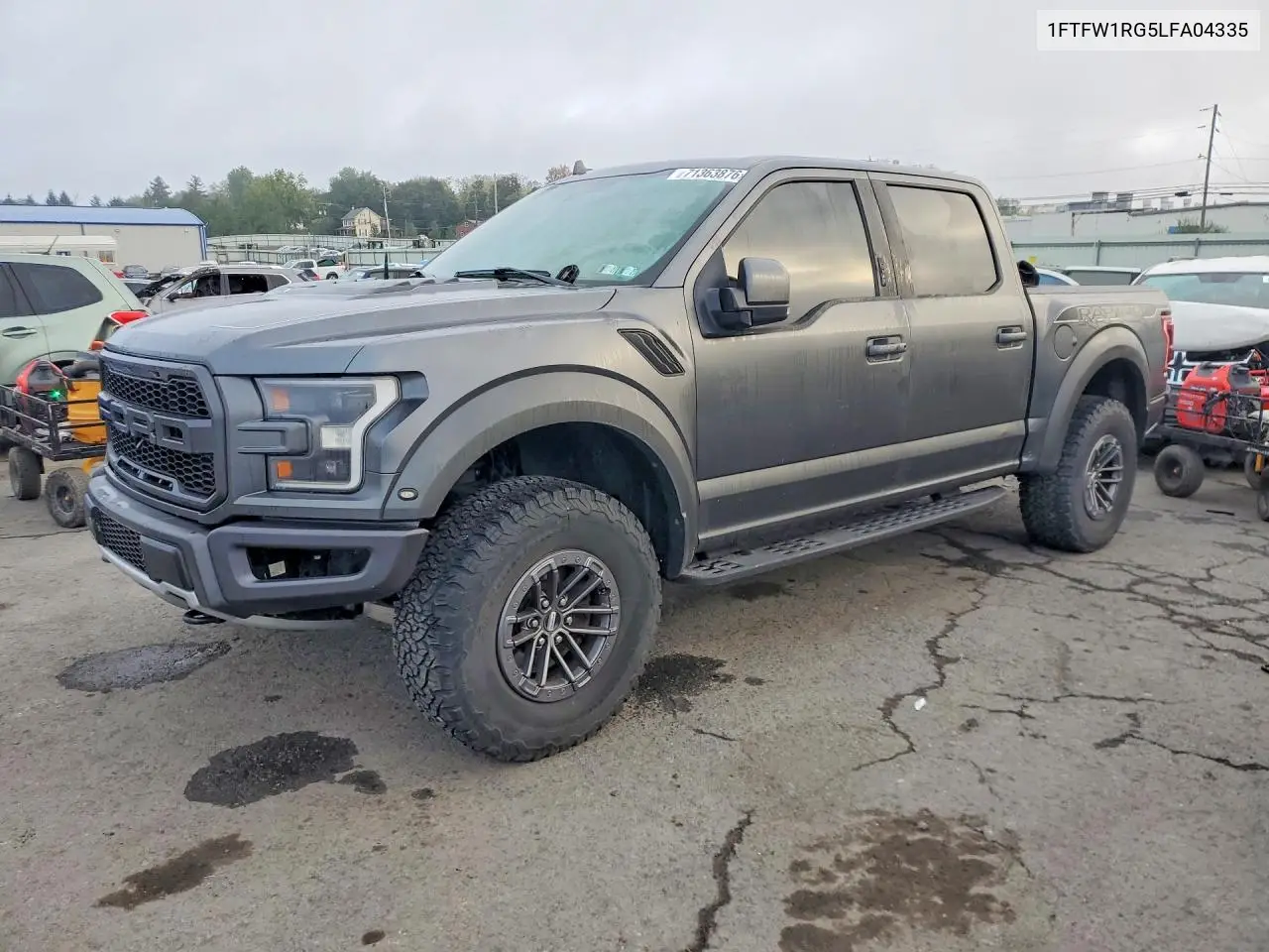 FORD F-150 2020, VIN 1FTFW1RG5LFA04335