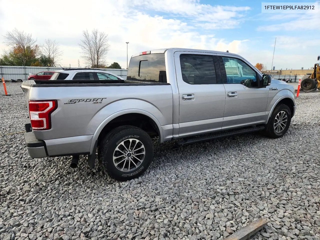 2020 FORD F-150 VIN 1FTEW1EP9LFA82912 — фото 3