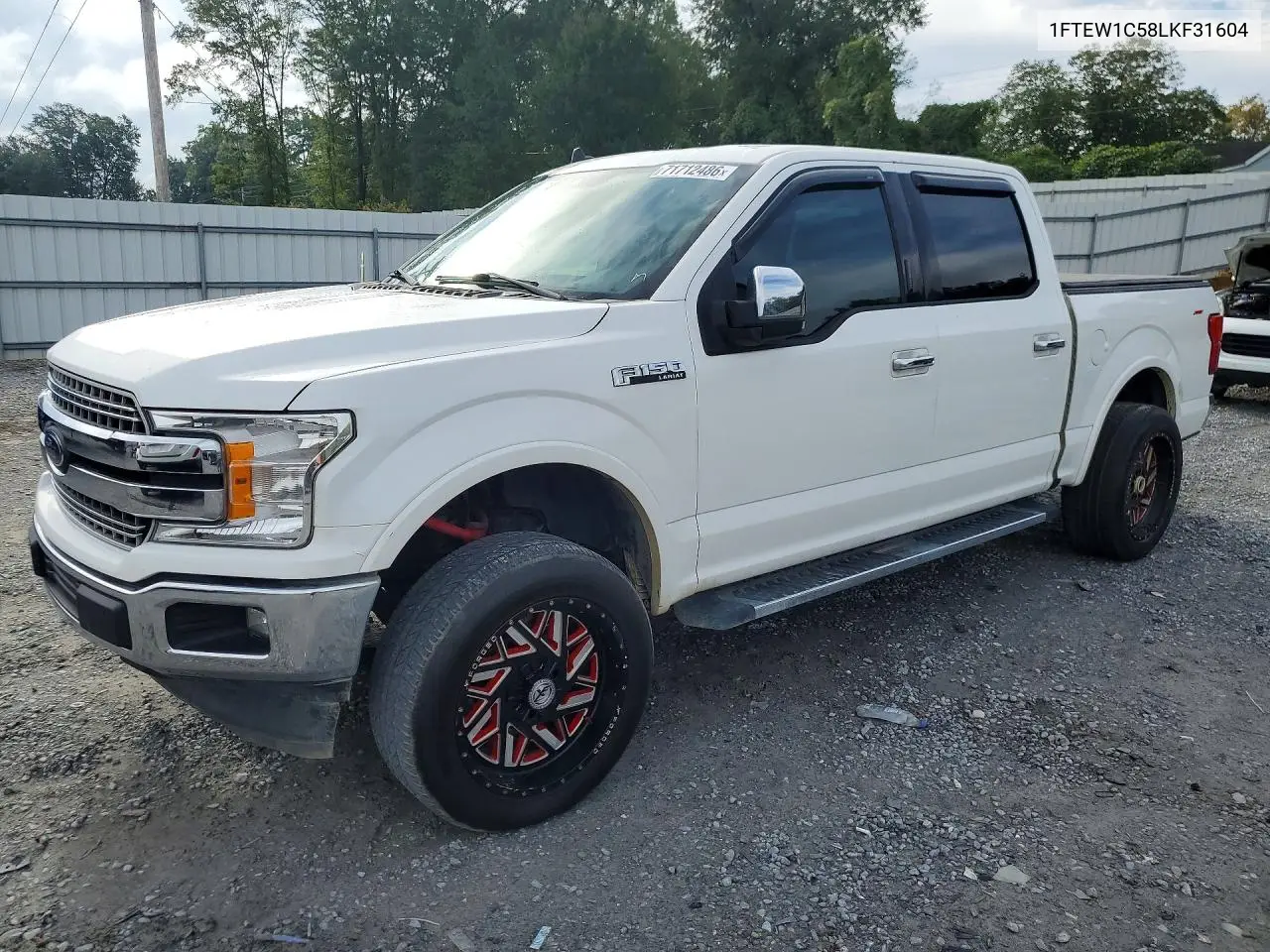 FORD F-150 2020, VIN 1FTEW1C58LKF31604