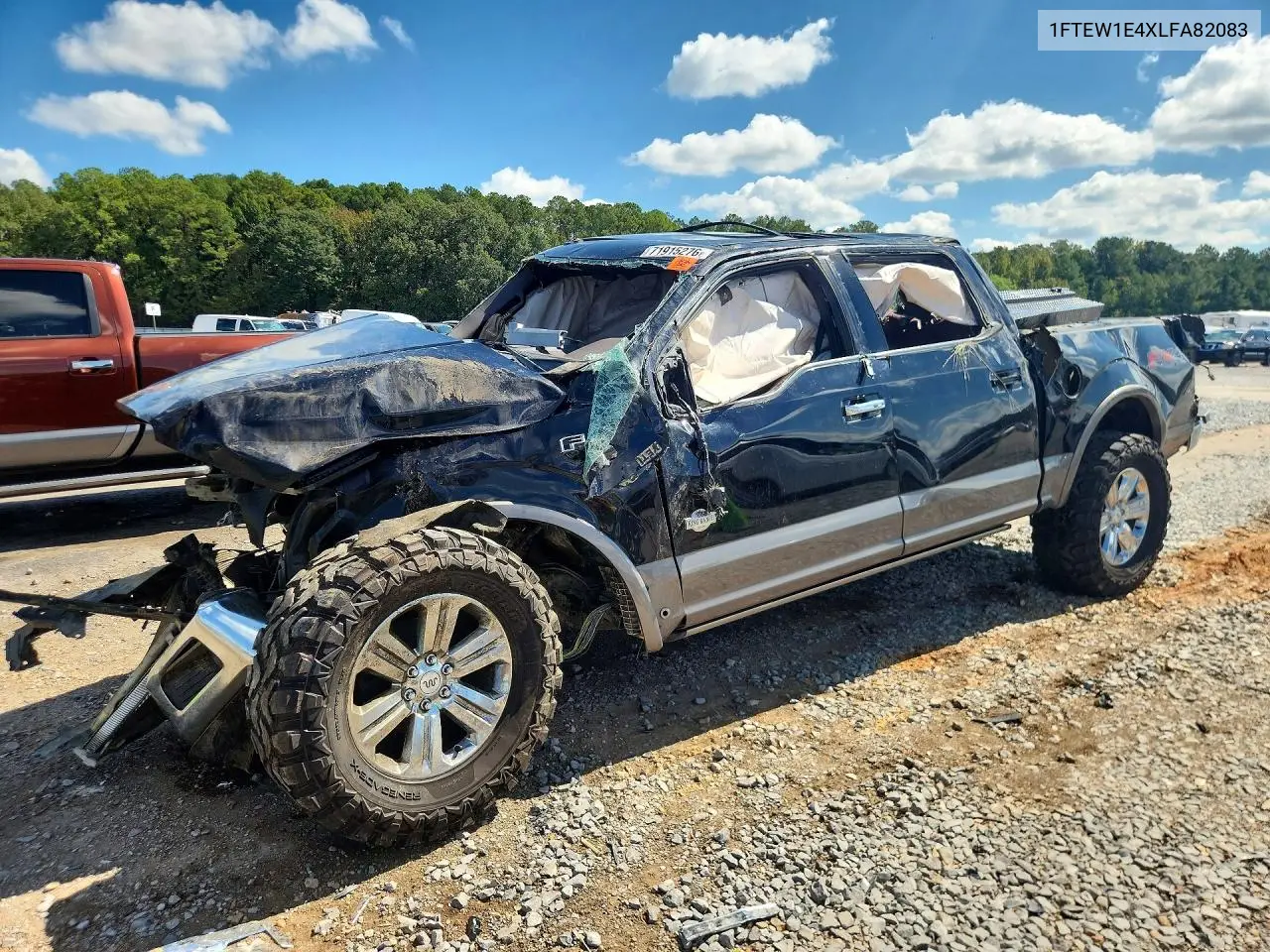 FORD F-150 2020, VIN 1FTEW1E4XLFA82083