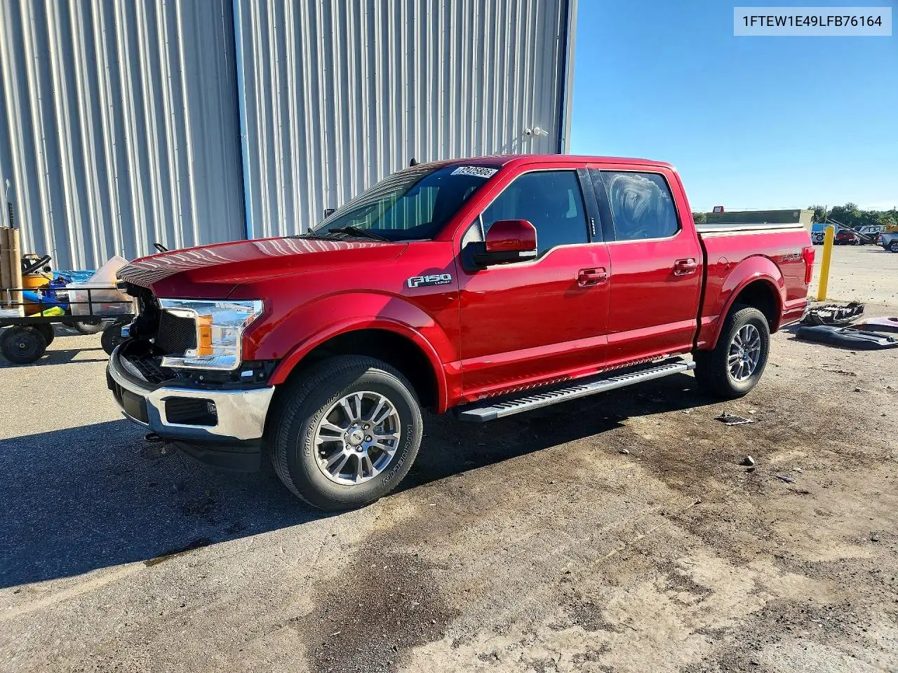FORD F-150 2020, VIN 1FTEW1E49LFB76164