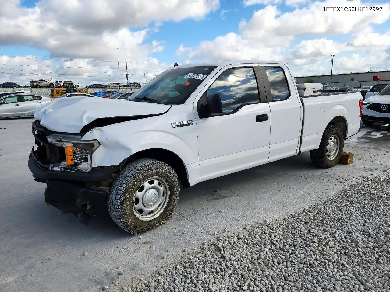 FORD F-150 2020, VIN 1FTEX1C50LKE12992