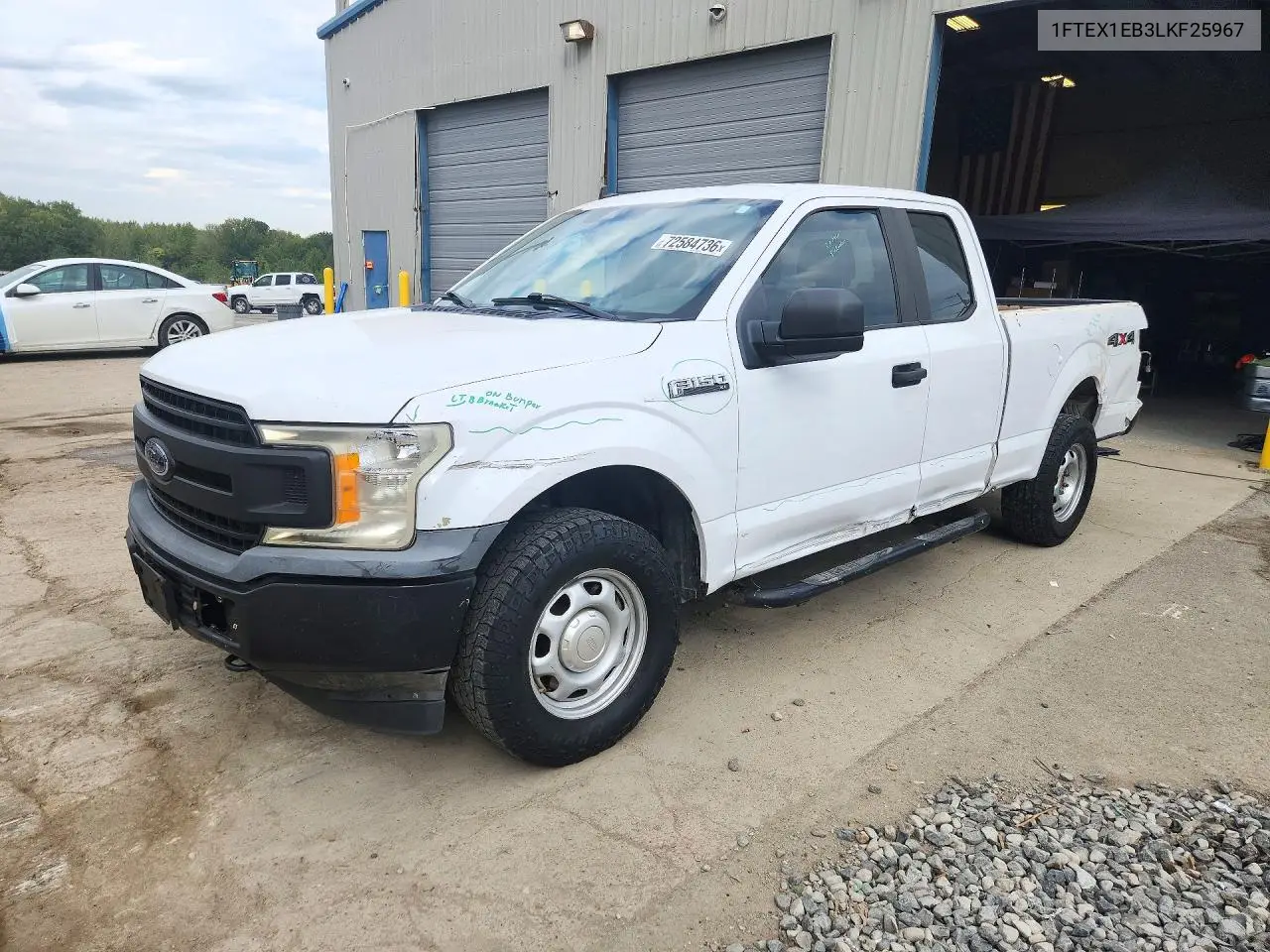 FORD F-150 2020, VIN 1FTEX1EB3LKF25967