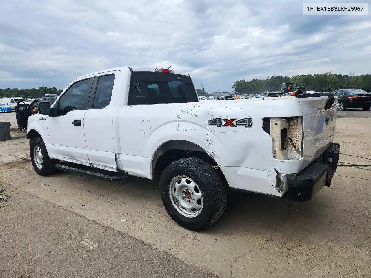 2020 FORD F-150 VIN 1FTEX1EB3LKF25967 — фото 2