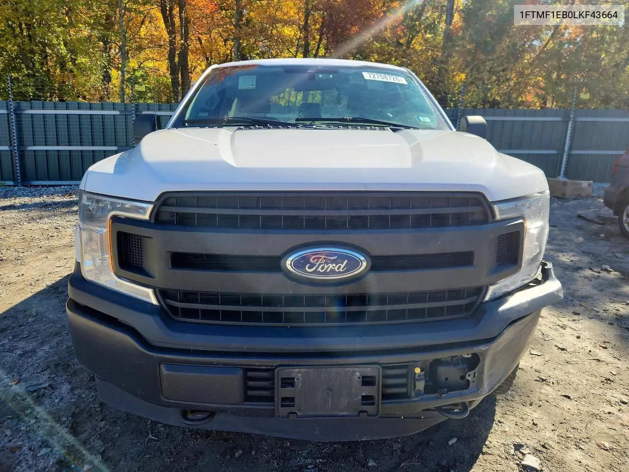 2020 FORD F-150 VIN 1FTMF1EB0LKF43664 — фото 5