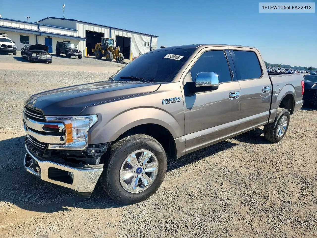 FORD F-150 2020, VIN 1FTEW1C56LFA22913