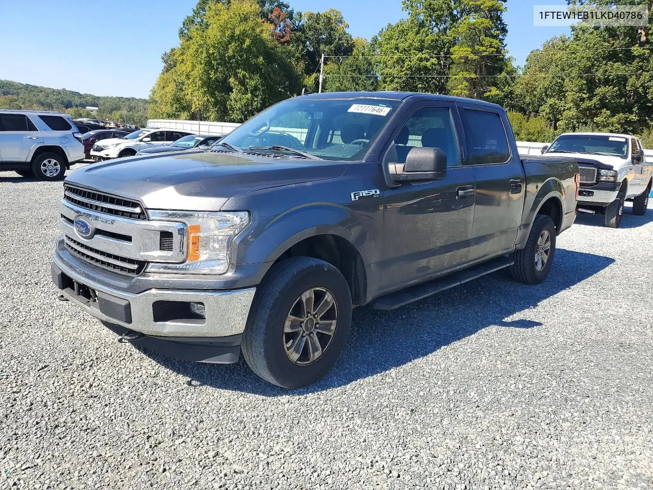 FORD F-150 2020, VIN 1FTEW1EB1LKD40786
