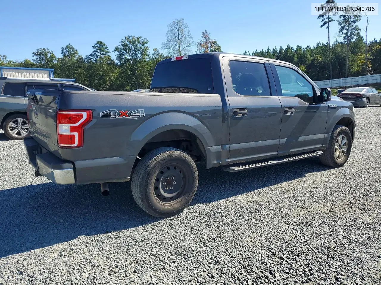 2020 FORD F-150 VIN 1FTEW1EB1LKD40786 — фото 3