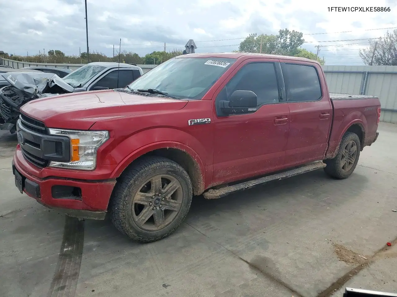 FORD F-150 2020, VIN 1FTEW1CPXLKE58866