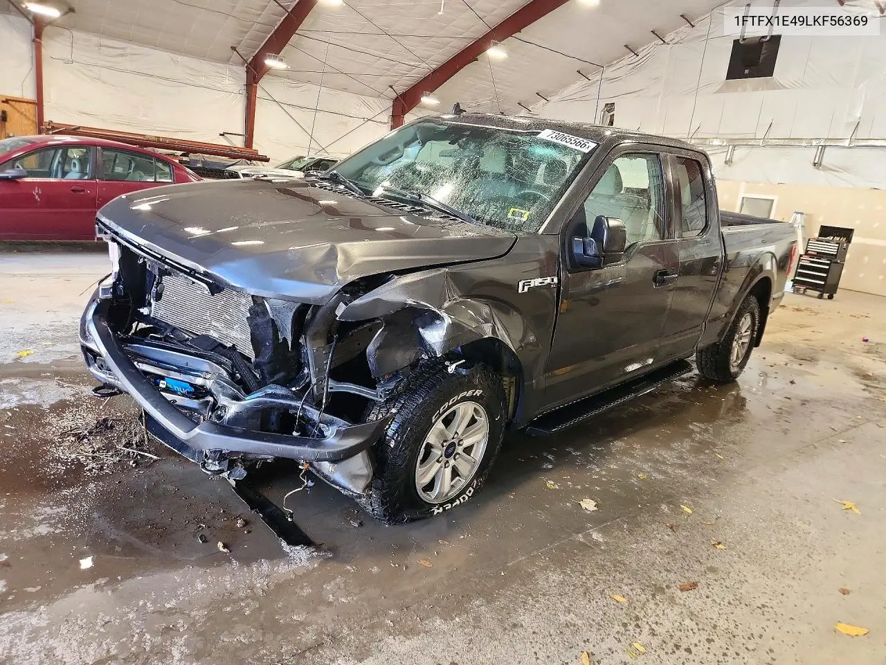 FORD F-150 2020, VIN 1FTFX1E49LKF56369