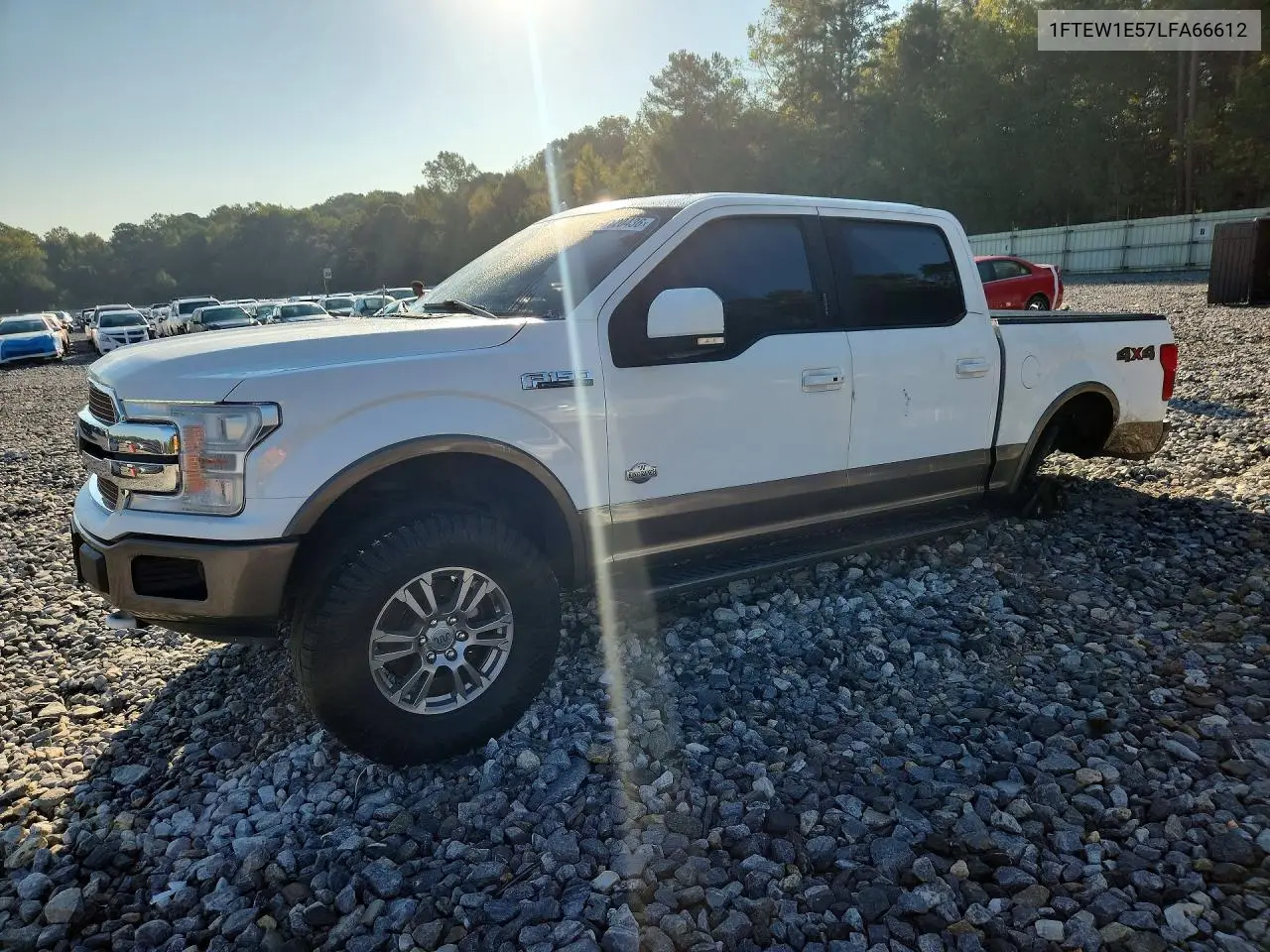 FORD F-150 2020, VIN 1FTEW1E57LFA66612