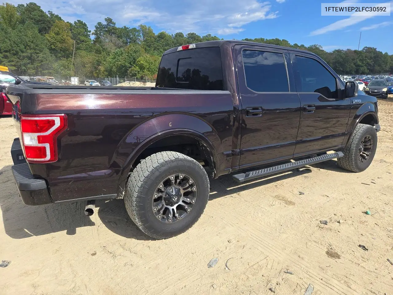 2020 FORD F-150 VIN 1FTEW1EP2LFC30592 — фото 3