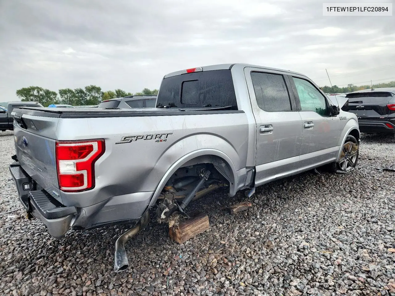 2020 FORD F-150 VIN 1FTEW1EP1LFC20894 — фото 3
