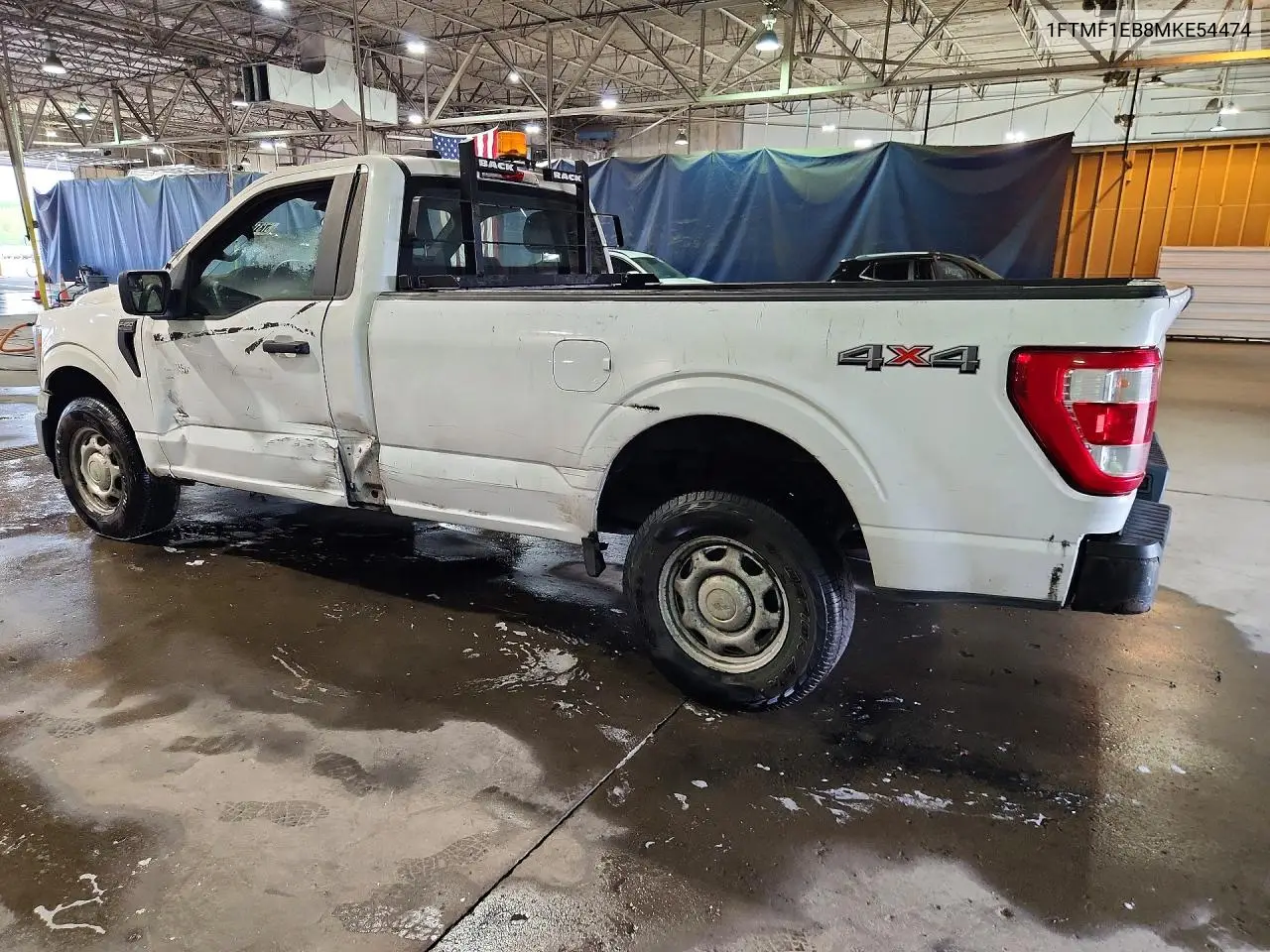 2021 FORD F-150 VIN 1FTMF1EB8MKE54474 — фото 2