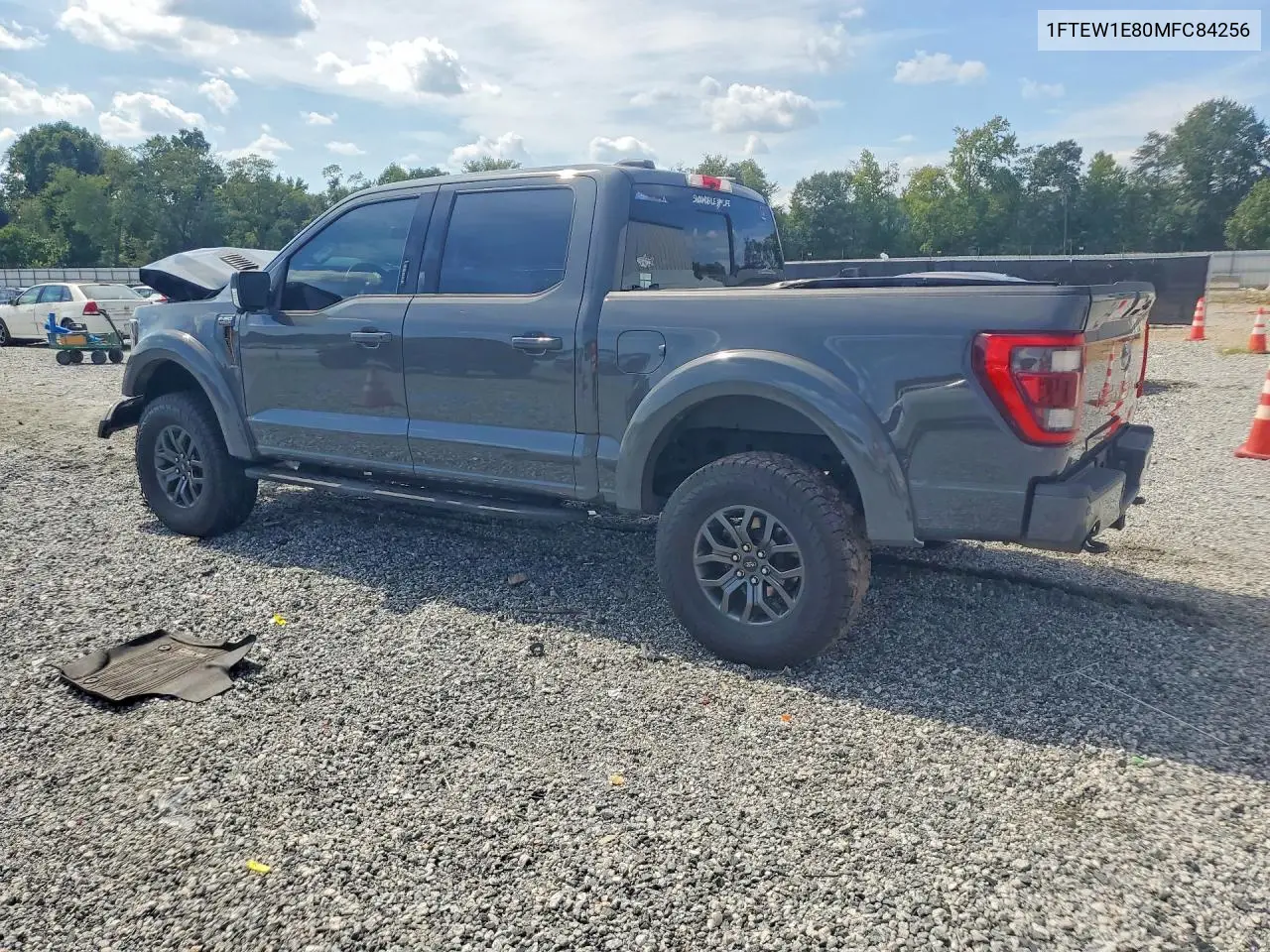 2021 FORD F-150 VIN 1FTEW1E80MFC84256 — фото 2
