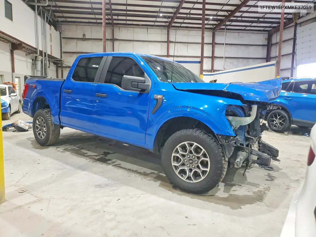 2021 FORD F-150 VIN 1FTEW1EPXMKE37059 — фото 4
