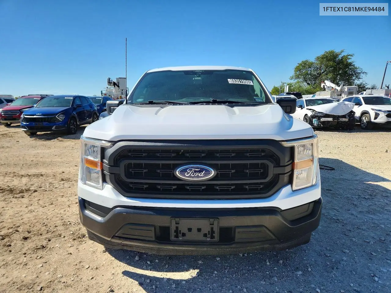 2021 FORD F-150 VIN 1FTEX1C81MKE94484 — фото 5