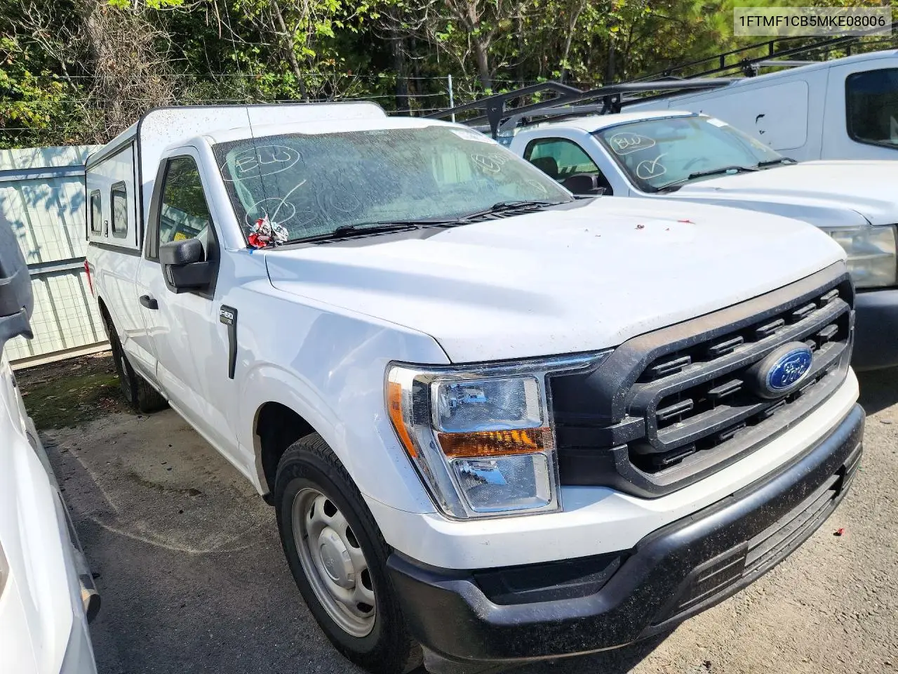 2021 FORD F-150 VIN 1FTMF1CB5MKE08006 — фото 4