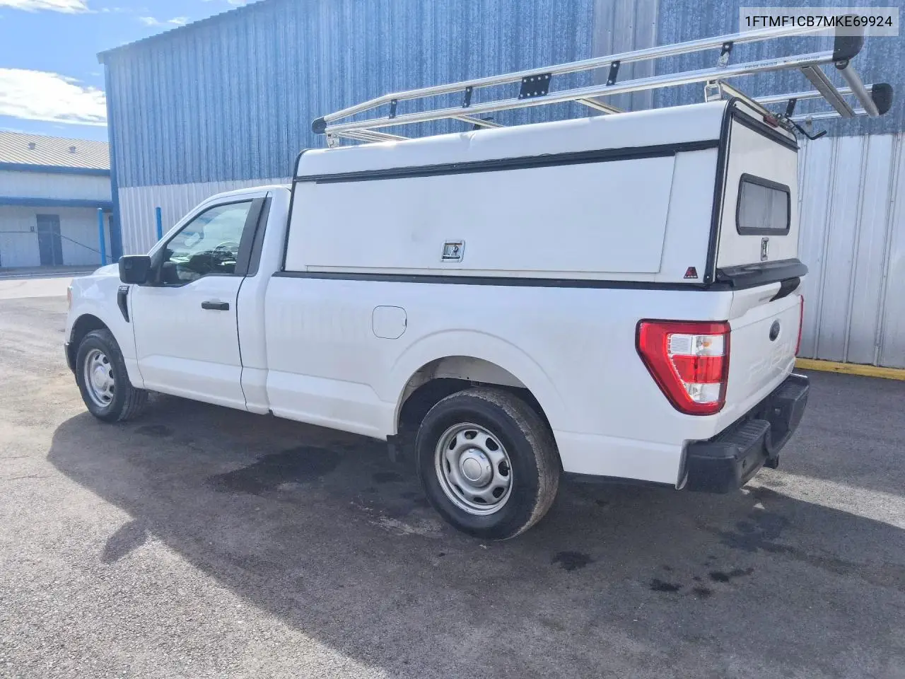 2021 FORD F-150 VIN 1FTMF1CB7MKE69924 — фото 2