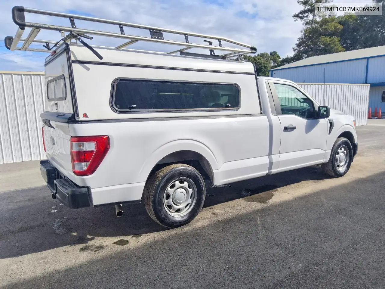 2021 FORD F-150 VIN 1FTMF1CB7MKE69924 — фото 3