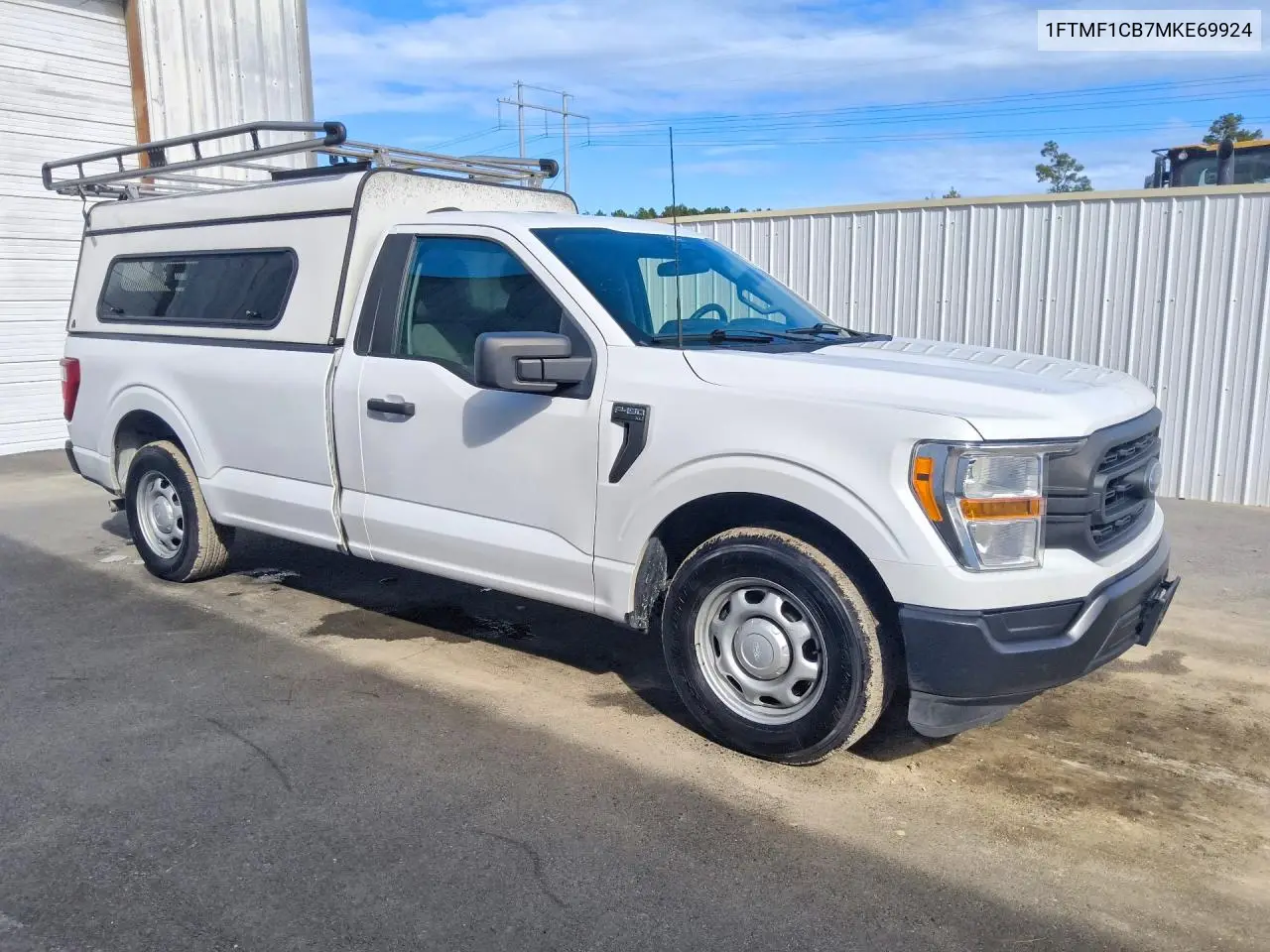 2021 FORD F-150 VIN 1FTMF1CB7MKE69924 — фото 4