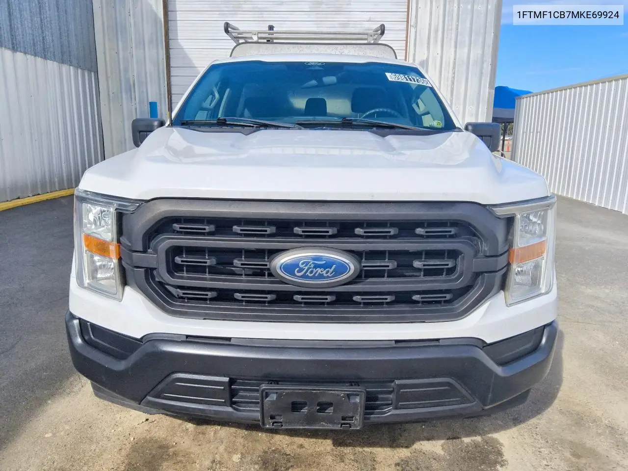 2021 FORD F-150 VIN 1FTMF1CB7MKE69924 — фото 5