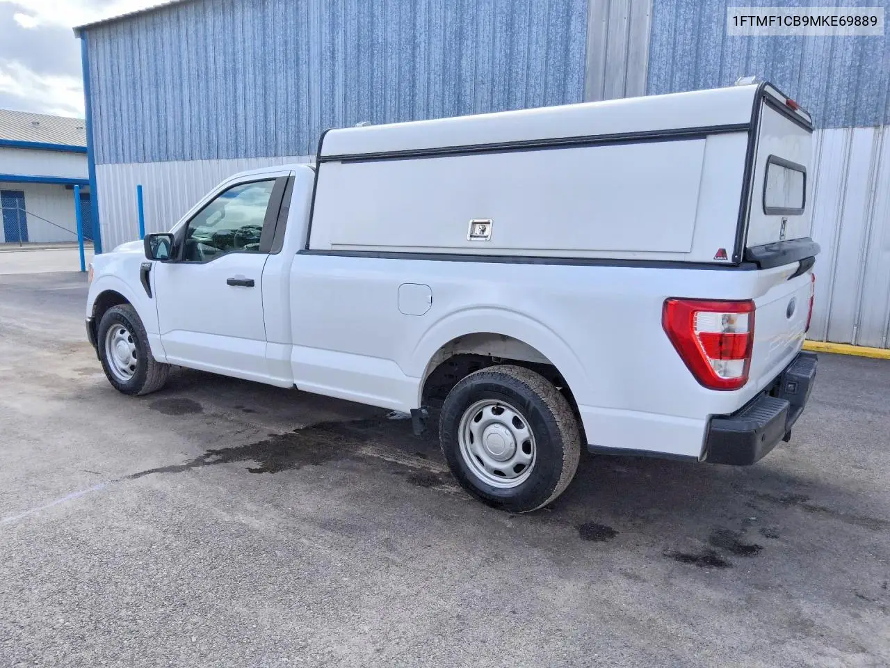 2021 FORD F-150 VIN 1FTMF1CB9MKE69889 — фото 2