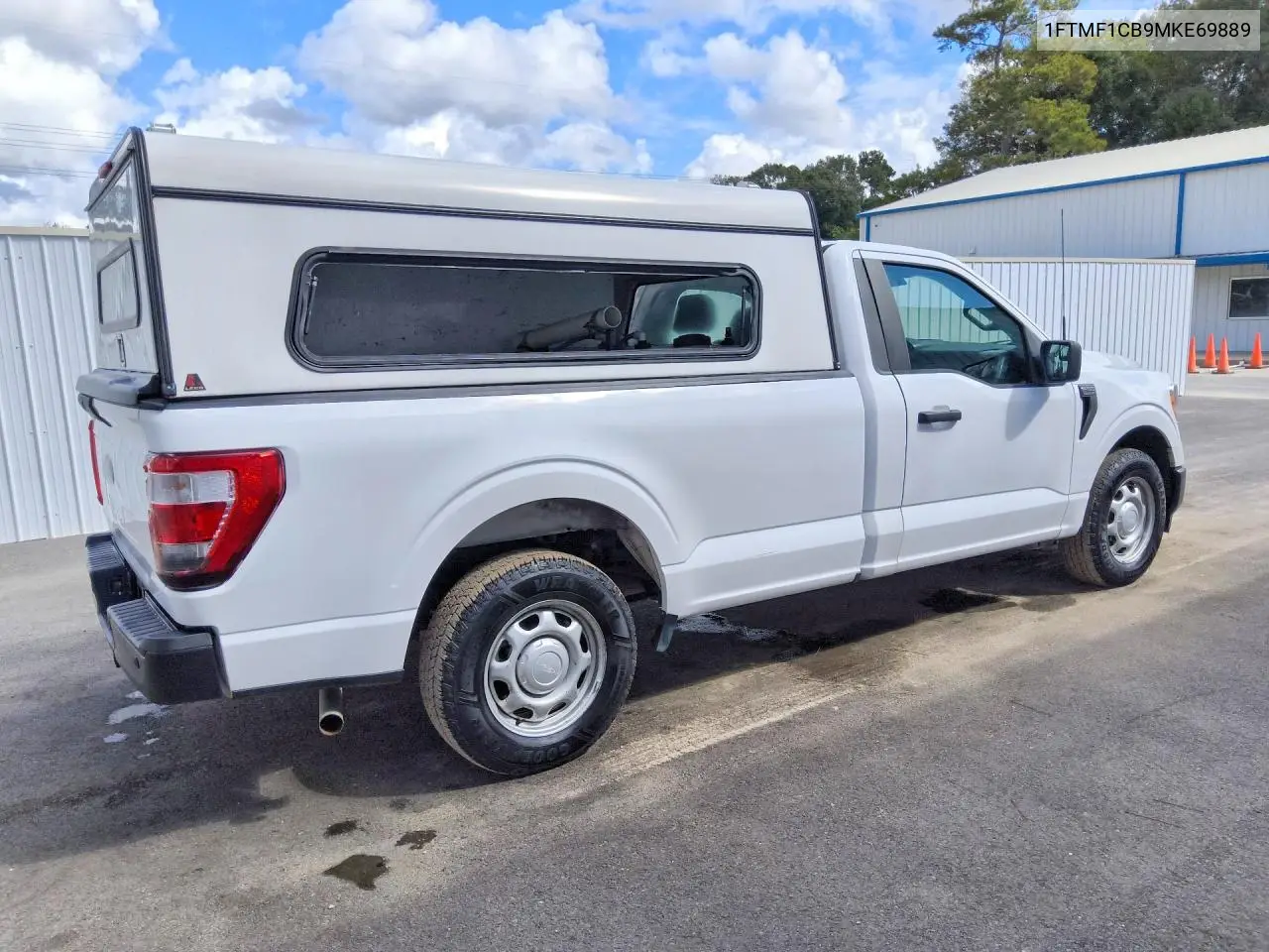 2021 FORD F-150 VIN 1FTMF1CB9MKE69889 — фото 3