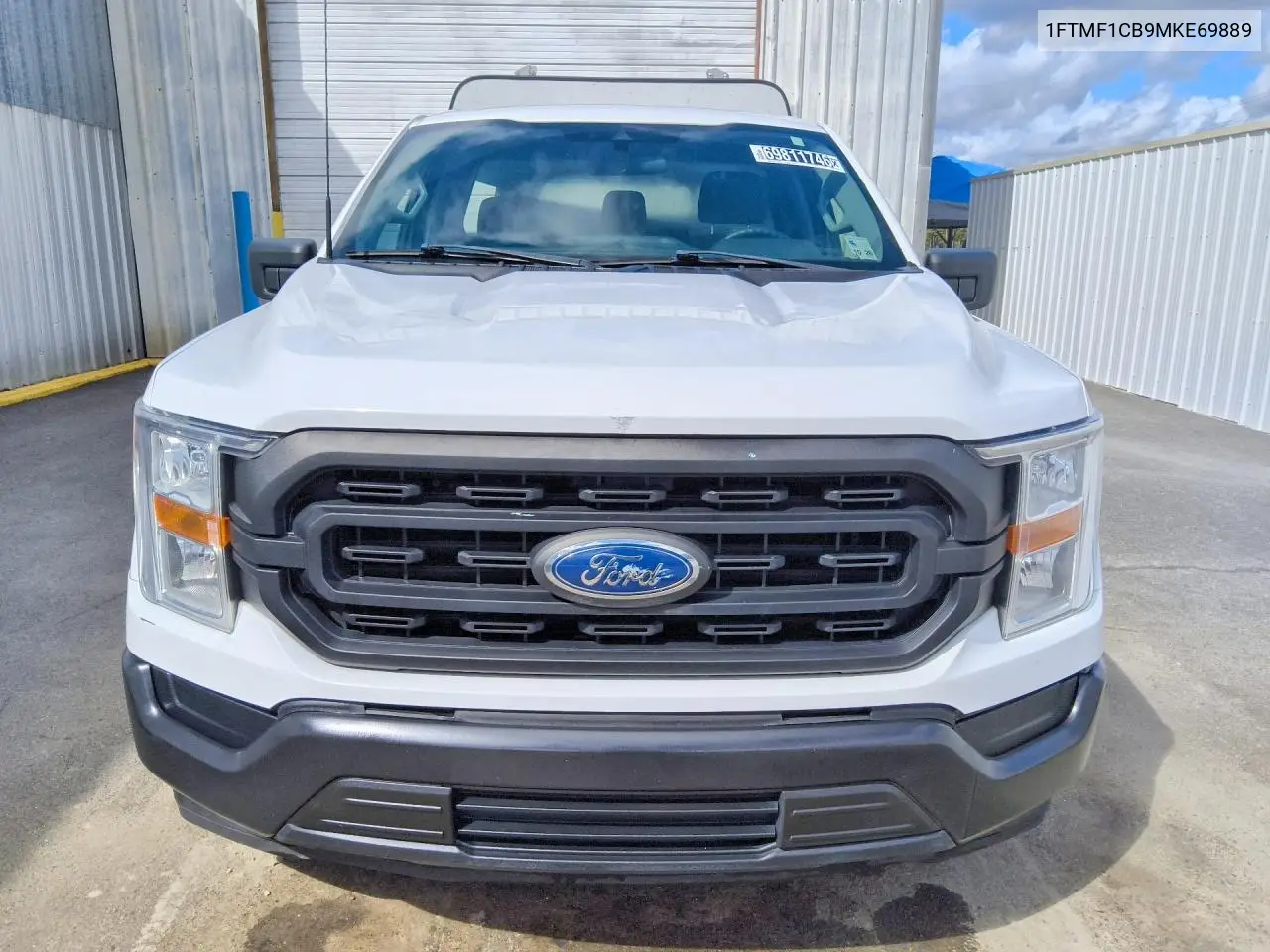2021 FORD F-150 VIN 1FTMF1CB9MKE69889 — фото 5