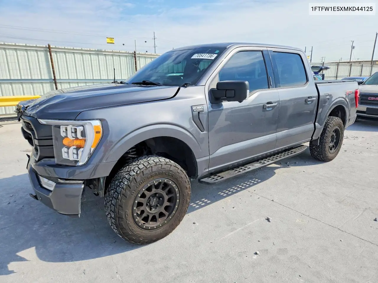 FORD F-150 2021, VIN 1FTFW1E5XMKD44125