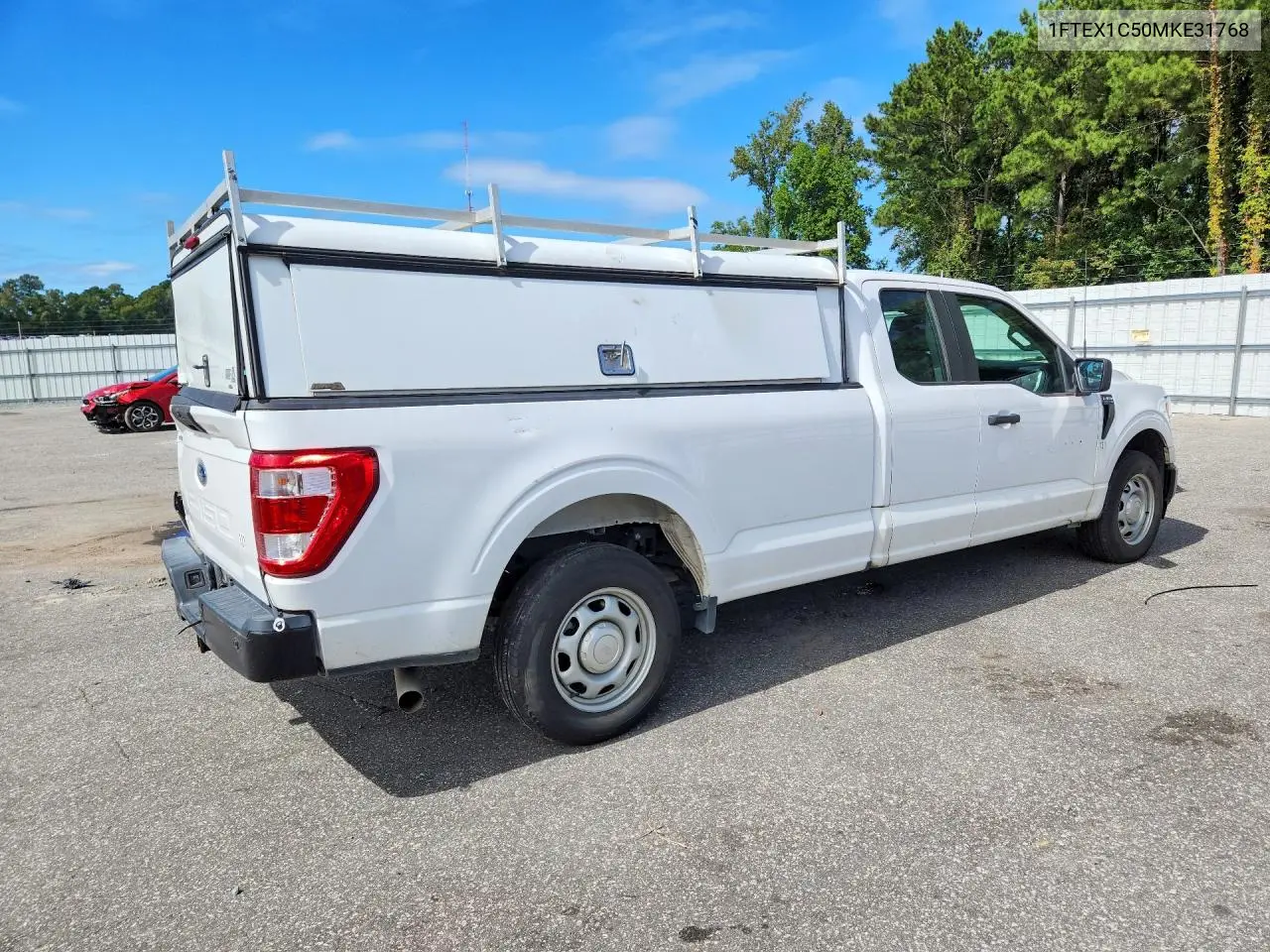 2021 FORD F-150 VIN 1FTEX1C50MKE31768 — фото 3
