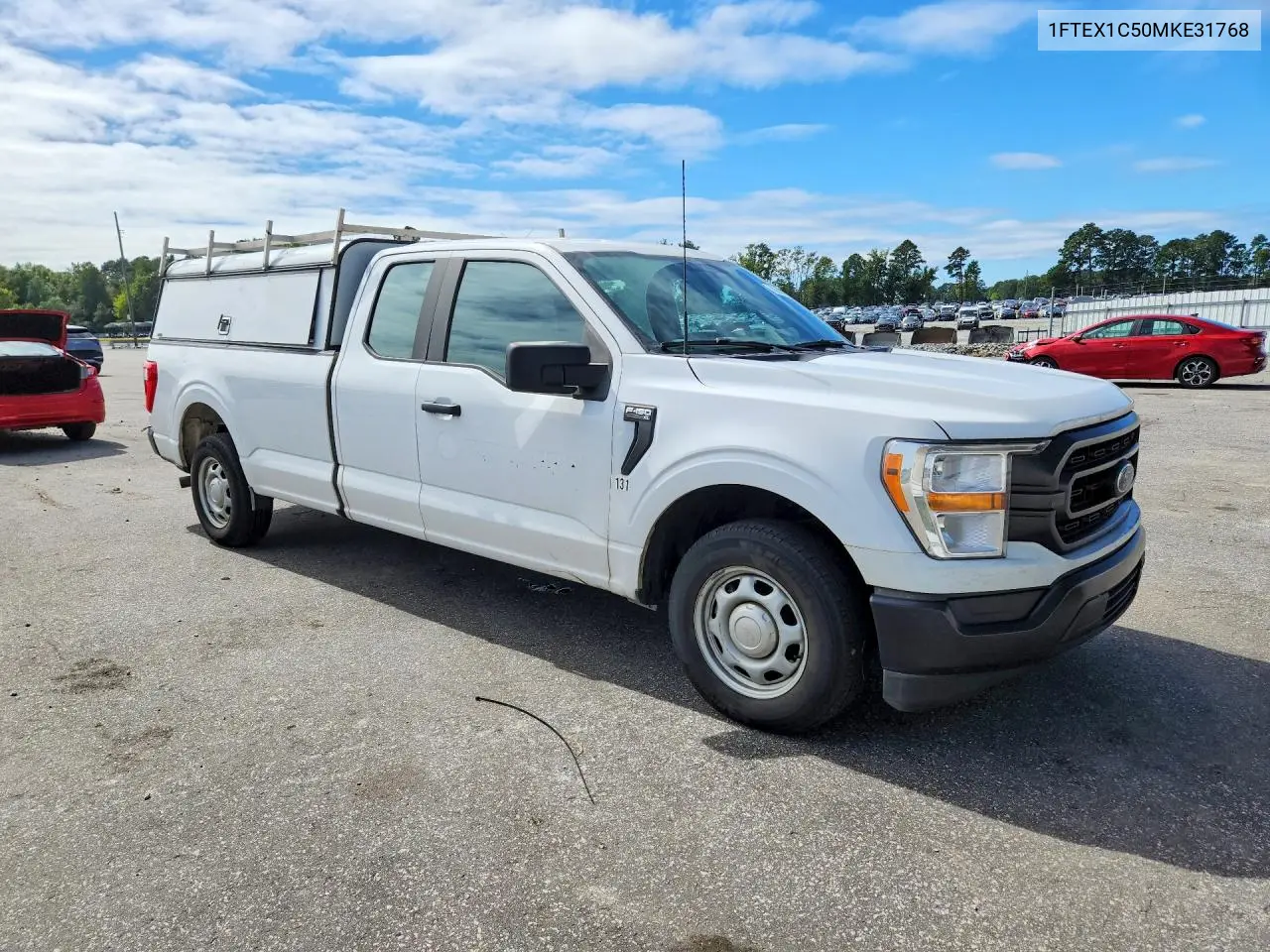 2021 FORD F-150 VIN 1FTEX1C50MKE31768 — фото 4