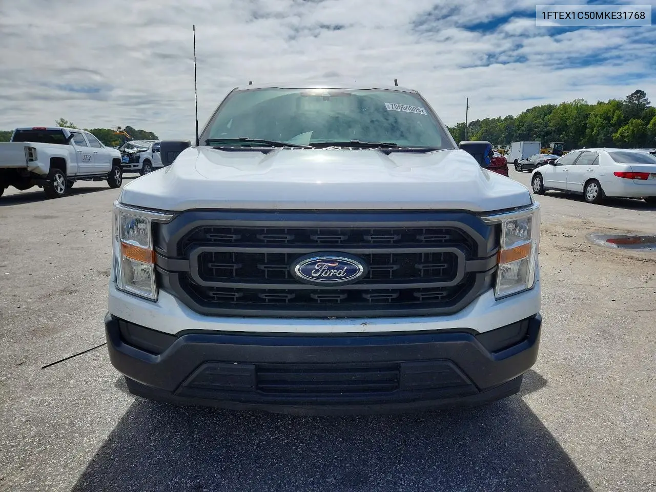 2021 FORD F-150 VIN 1FTEX1C50MKE31768 — фото 5